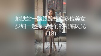 地铁站一路跟踪抄底多位美女少妇一起探寻她们的裙底风光 (18)