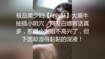 极品美少妇【lays酥】大黑牛抽插小阴穴，网友白嫖客话真多，惹得小姐姐不高兴了，但下面却湿得黏黏的淫液！