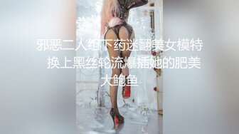 邪恶二人组下药迷翻美女模特❤换上黑丝轮流爆插她的肥美大鲍鱼