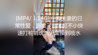 [MP4/ 1.14G] 中年夫妻的日常性爱，直接了当屌可不小快速打桩销魂活无套操到喷水